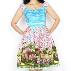 Vintage Jackie Kennedy Lindy Bop Maybelle Michelle Cherry Tree Lane Dress